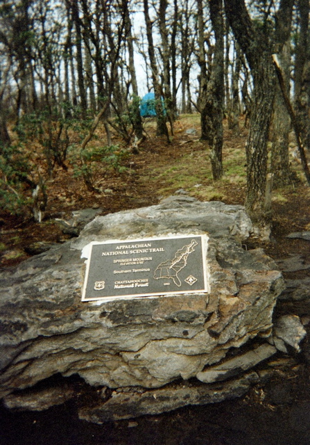 National Scenic Trail Plaque