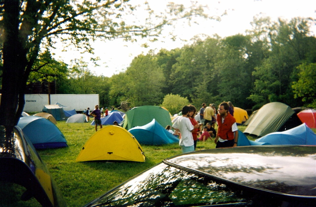 Trail Days Tent City