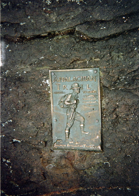 Springer Mountain Brass Plaque