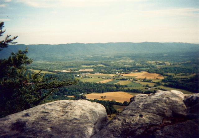 Angels Rest above Pearisburg, VA