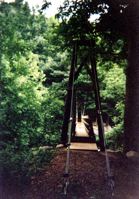 Tye River Suspension Bridge