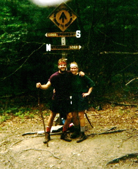 JettButt & Sherbear at half way marker