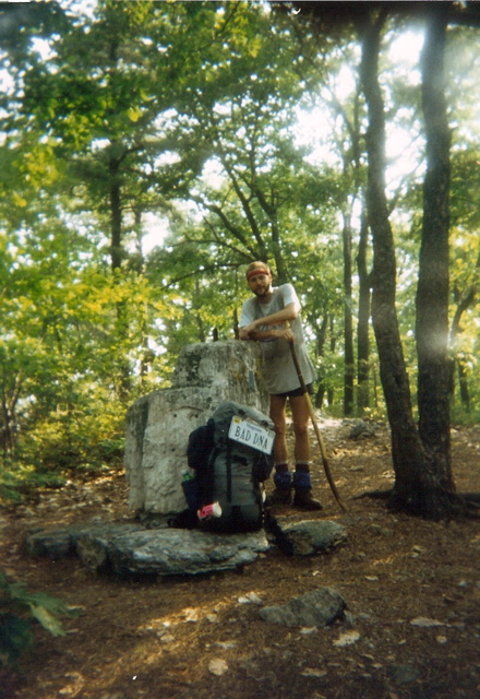 The old halfway marker