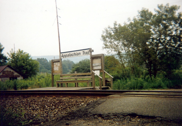 The Appalachian Trail train station