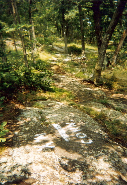 NY CT Appalachian Trail state line