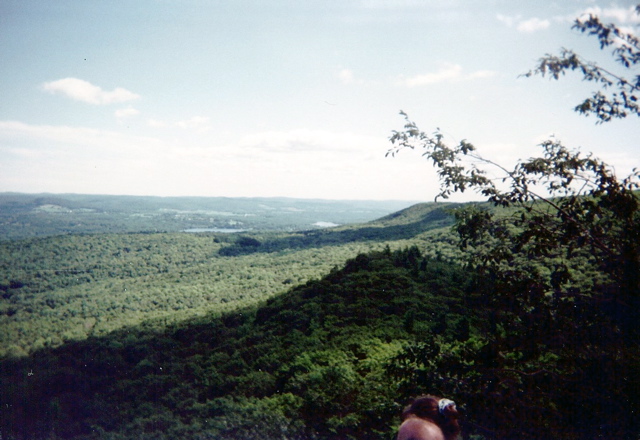 Looking back toward Salisbury