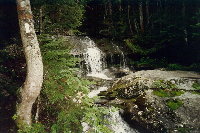 Descending the N side Moosilauke