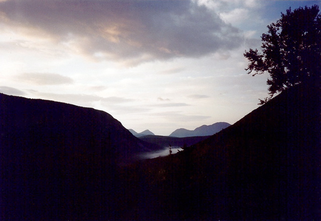 Mistfall from Zealand Hut