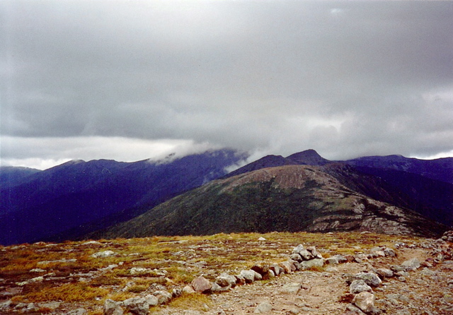 Washington Summit in clouds