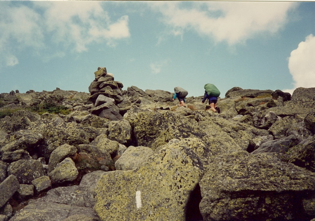 Ascending Mt. Madison