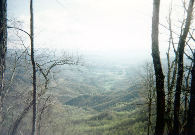 Toward Franklin, NC