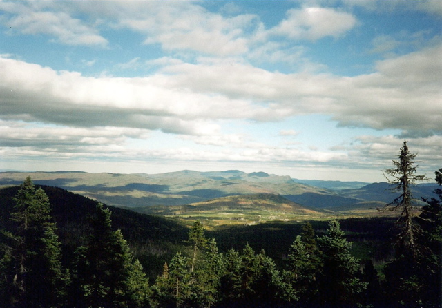 Heading toward Rangeley