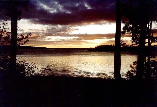 Sunrise, Lower Jo-Mary Lake, Oct 4