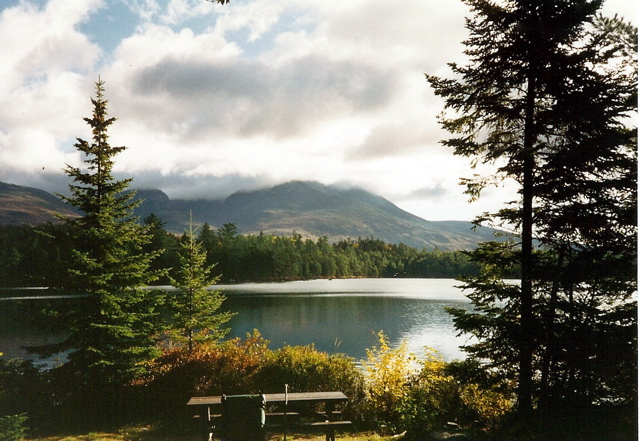 Katahdin from the Rangers Office