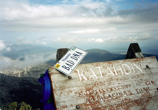 Bad DNA on Katahdin Sandwich Board