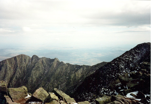 Knife Edge along Katahdin