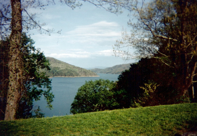 Fontana Lake from the shore