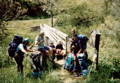 Couples on trail