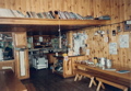 Common area inside Zealand Hut